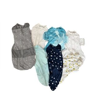 Happiest Baby SNOO Sleep Sack and Sleepea swaddles and covers